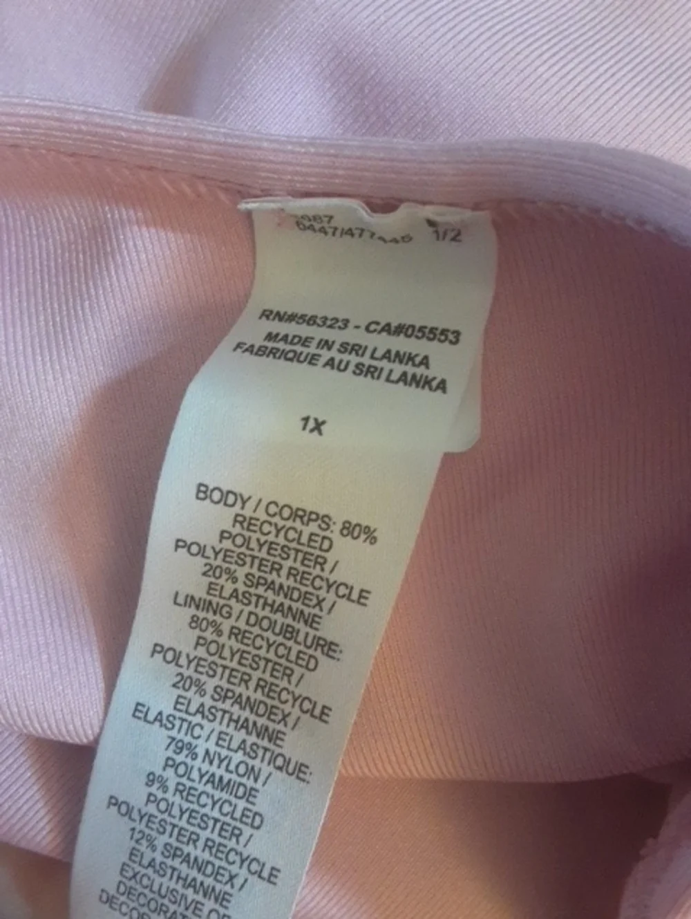 Vintage Nike Pink Sports Bra